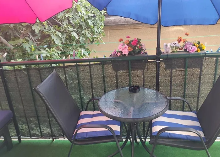 In With Balcony, Air Conditioning, W-lan, Washing Machine 4656-1 스플리트